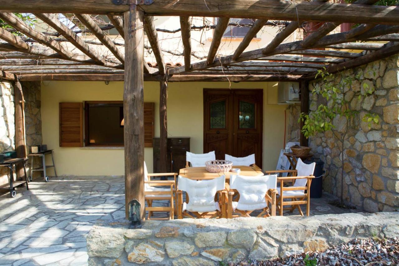 Villa Achilles, Trani Ammouda Beach #Feelslikehome オルモス・パナギアス エクステリア 写真